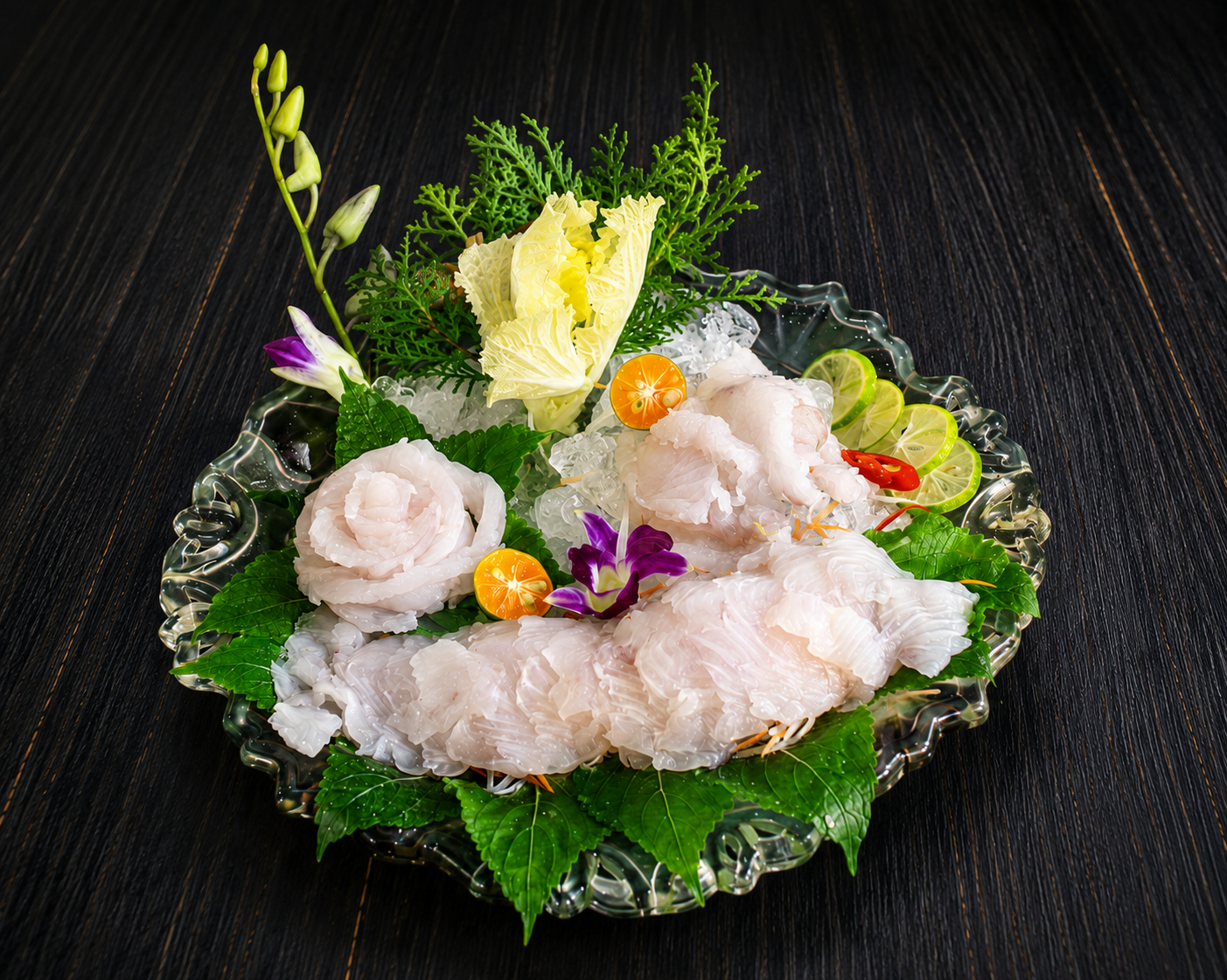 Cá Bơn Sashimi